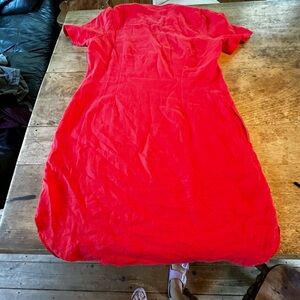 Elegant Orange Dress